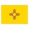 Signs 4 Fun Magnet – New Mexico Flag Funny Magnet - 3.5” x 2.5” Easy Remove Fridge Locker Magnet - Magnet for Gifts Decor - Made in USA