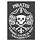 Signs 4 Fun Magnet Pirates Naughty Funny Magnet - 3.5 x 2.5 Easy Remove Fridge Locker Magnet - Magnet for Gifts Decor - Made in USA