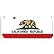 California State Flag Bike Tag