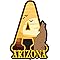 Signs 4 Fun STKAZ97 Arizona Sunset with Coyote Lg Sticker, Brown