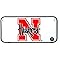 Signs 4 Fun SB2185 University of Nebraska Huskers Bike Tag, Red