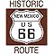 Signs 4 Fun STSR13 Route 66 NM Historic Small Sticker, Brown