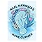 Signs 4 Fun Magnet Real Mermaid Manatee Funny Magnet - 3.5 x 2.5 Easy Remove Fridge Locker Magnet - Magnet for Gifts Decor - Made in USA