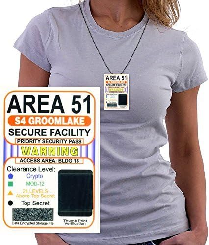 Signs 4 Fun Parody ID | Area 51 ID Necklace | Fake ID Novelty Card | Collectible Trading Card Driver’s License | Novelty Gift for Holidays | Made in the USA