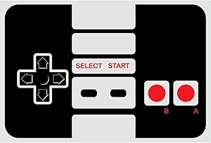 Signs 4 Fun Magnet – Video Game Controller - 3.5” x 2.5” Easy Remove Fridge Locker Magnet for Gifts Decor - Made in USA