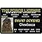 Signs 4 Fun NSWIDC The Force-Chew ID, Black