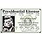 Signs 4 Fun Parody ID | Kennedy Driver’s License | Fake ID Novelty Card | Collectible Trading Card Driver’s License | Novelty Gift for Holidays | Made in The USA