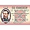 Signs 4 Fun Parody ID | Beauregard Driver’s License | Fake ID Novelty Card | Collectible Trading Card Driver’s License | Novelty Gift for Holidays | Made in The USA