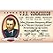 Signs 4 Fun Parody Driver’s License | Ulysses Grant ID | Fake ID Novelty Card | Collectible Trading Card Driver’s License | Novelty Gift for Holidays | Made in The USA