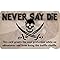 Signs 4 Fun Parody Driver’s License | Never Say Die (Goonies) ID | Fake ID Novelty Card | Collectible Trading Card Driver’s License | Novelty Gift for Holidays | Made in The USA
