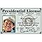 Signs 4 Fun Parody Driver’s License | President - Ronald Reagan ID | Fake ID Novelty Card | Collectible Trading Card Driver’s License | Novelty Gift for Holidays | Made in the USA