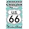 Signs 4 Fun STKR21 Route 66 Cruisin The Mother Rd Sticker, Blue