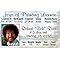Signs 4 Fun NBRID Bob Ross ID, Grey