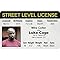 Signs 4 Fun Parody Driver’s License | Luke Cage – Street Level ID | Fake ID Novelty Card | Collectible Trading Card Driver’s License | Novelty Gift for Holidays | Made in the USA