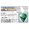 Signs 4 Fun Parody Driver’s License | AZ Alien ID | Fake ID Novelty Card | Collectible Trading Card Driver’s License | Novelty Gift for Holidays | Made in The USA