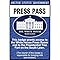 Signs 4 Fun Parody Driver’s License | Trump Press Pass ID | Fake ID Novelty Card | Collectible Trading Card Driver’s License | Novelty Gift for Holidays | Made in the USA