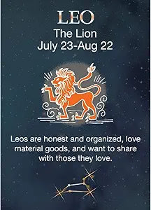 Signs 4 Fun Magnet – Leo Zodiac Funny Magnet - 3.5” x 2.5” Easy Remove Fridge Locker Magnet - Magnet for Gifts Decor - Made in USA