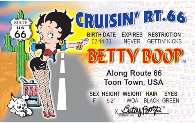 Signs 4 Fun Parody ID | Betty Crusin Driver’s License | Fake ID Novelty Card