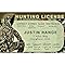Signs 4 Fun Parody ID | Hunter Driver’s License | Fake ID Novelty Card | Collectible Trading Card Driver’s License | Novelty Gift for Holidays | Made in The USA