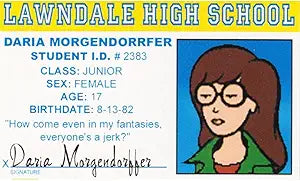 Signs 4 Fun Parody Driver’s License | Daria ID | Fake ID Novelty Card | Collectible Trading Card Driver’s License | Novelty Gift for Holidays | Made in The USA