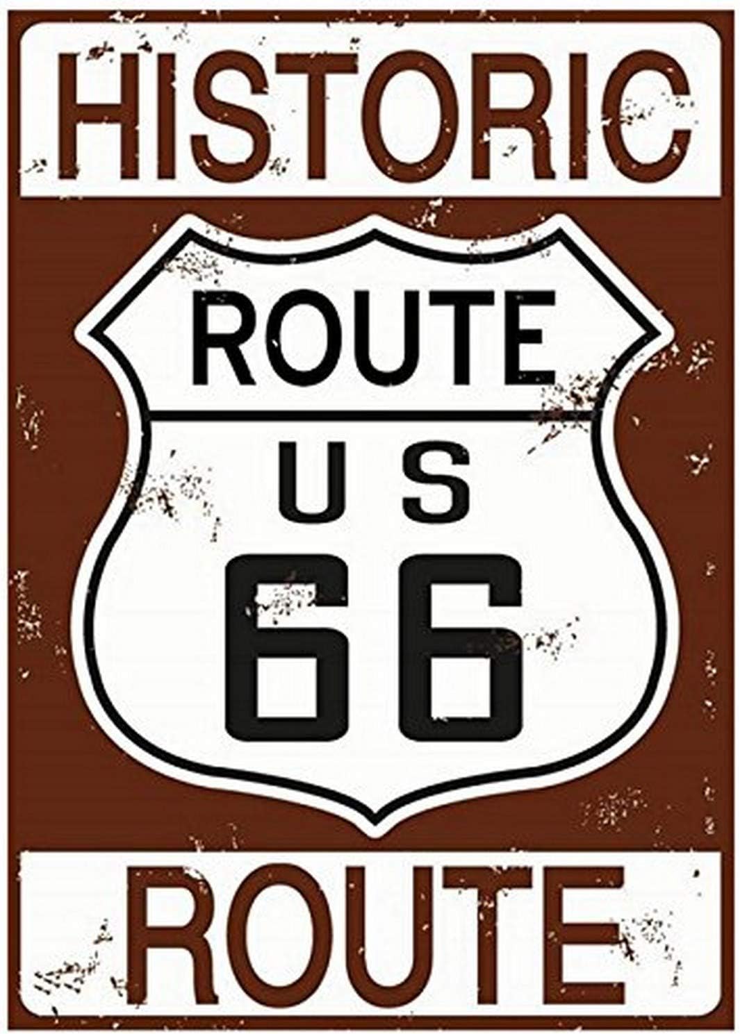Signs 4 Fun MGR6HR 66 Historic US Sepia Magnet