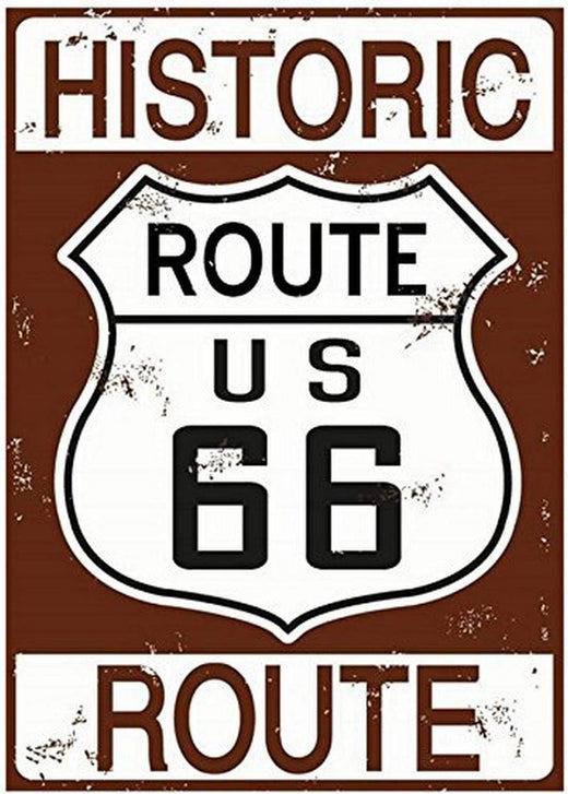 Signs 4 Fun MGR6HR 66 Historic US Sepia Magnet