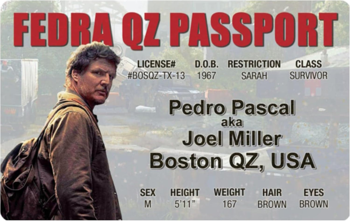 Signs 4 Fun Parody Driver s License | Joel Miller ID | Fake ID Novelty Card | Collectible Trading Card Driver s License | Novelty Gift for Holidays | Made in the USA