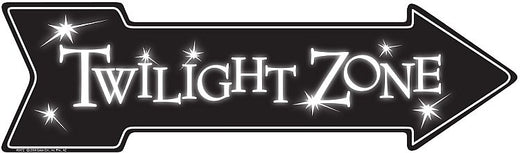Signs 4 Fun Arrow Sign | Twilight Zone | 20 x 5.75 | Embossed Aluminum Sign | Made in The USA | SATZ