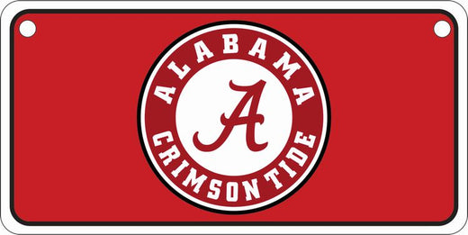 Signs 4 Fun SB2300 University of Alabama Tide Bike Tag, Red