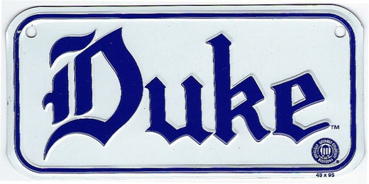 Signs 4 Fun SB2303 Duke University Bike Tag, Blue