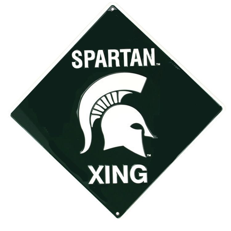 Signs 4 Fun SD67028 Michigan State Xing Crossing Sign