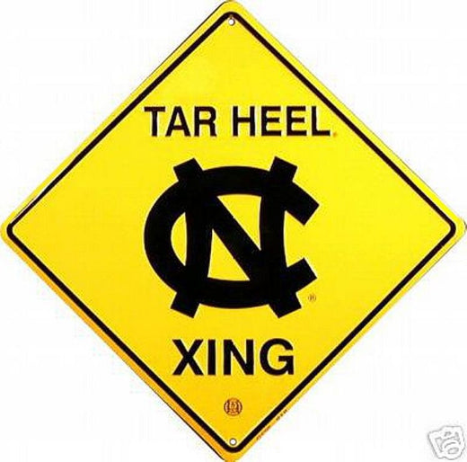 Signs 4 Fun SDXCNC NC Tar Heel Xing 12" Crossing Sign