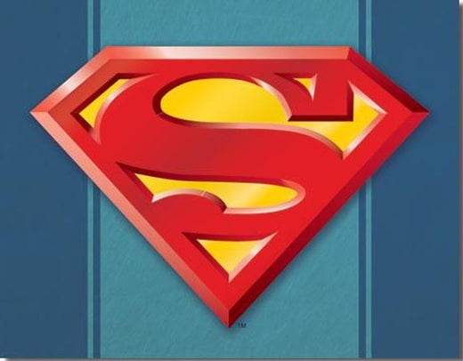Superman Logo DC Comics Tin Sign