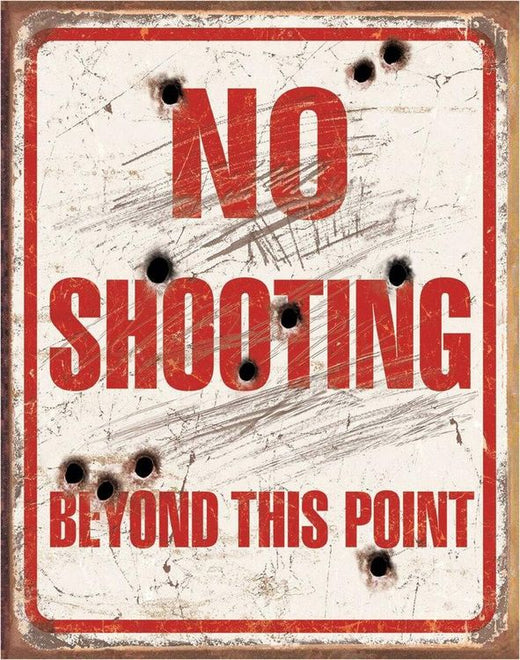Desperate Enterprises 4SGM TSN1939 No Shooting Beyond This Pt