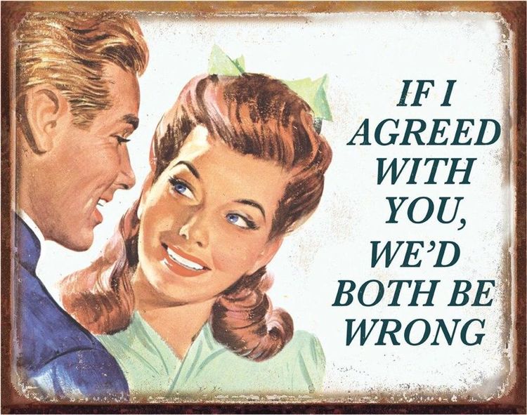 Desperate Enterprises 4SGM TSN1942 If I Agreed with You