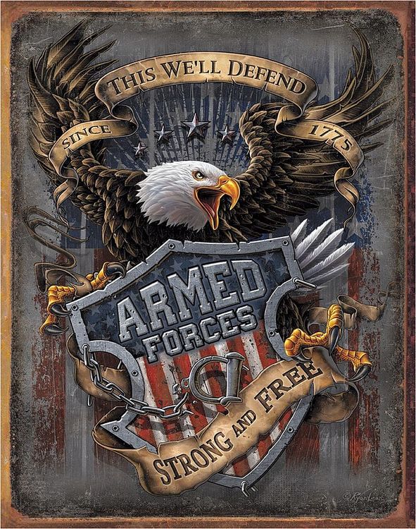 Desperate Enterprises TSN2149 Armed Forces Since 1775