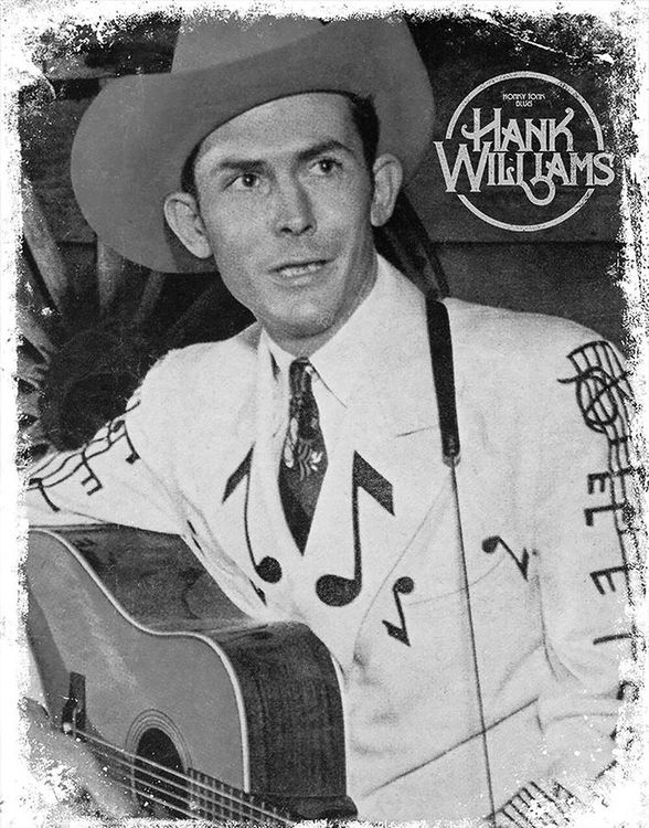 Desperate Enterprises Tin Signs Hank Williams 2526