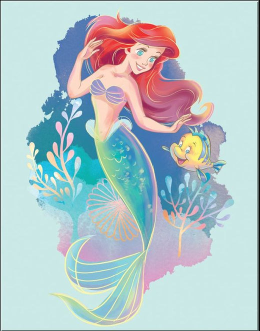 Ariel Tin Sign - Nostalgic Vintage Metal Wall Decor - Made in USA