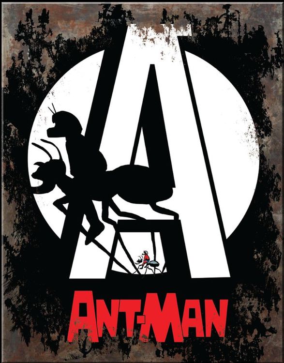Desperate Enterprises Ant-Man A Tin Sign - Nostalgic Vintage Metal Wall Decor - Made in USA