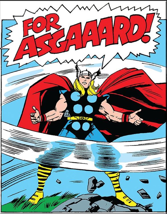Desperate Enterprises Thor Asgaard Tin Sign - Nostalgic Vintage Metal Wall Decor - Made in USA