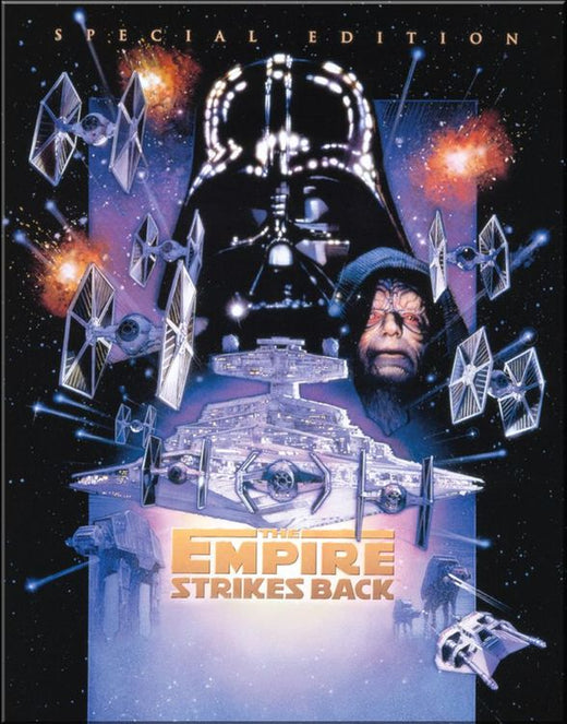 Star Wars: The Empire Strikes Back Tin Sign - Nostalgic Vintage Metal Wall Decor - Made in USA