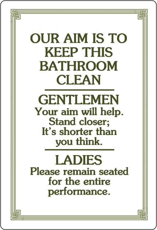 Signs 4 Fun SIG534 Our Aim Word Metal Sign, Green