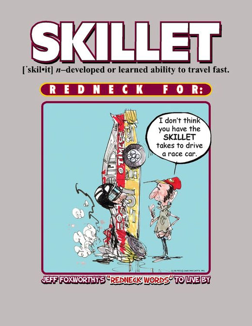 Signs 4 Fun SIGFW7 Foxworthy Skillet Metal Sign, Grey