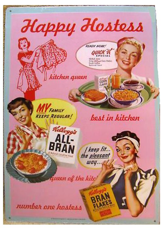 Signs 4 Fun SIGHH Happy Hostess Metal Sign, Pink