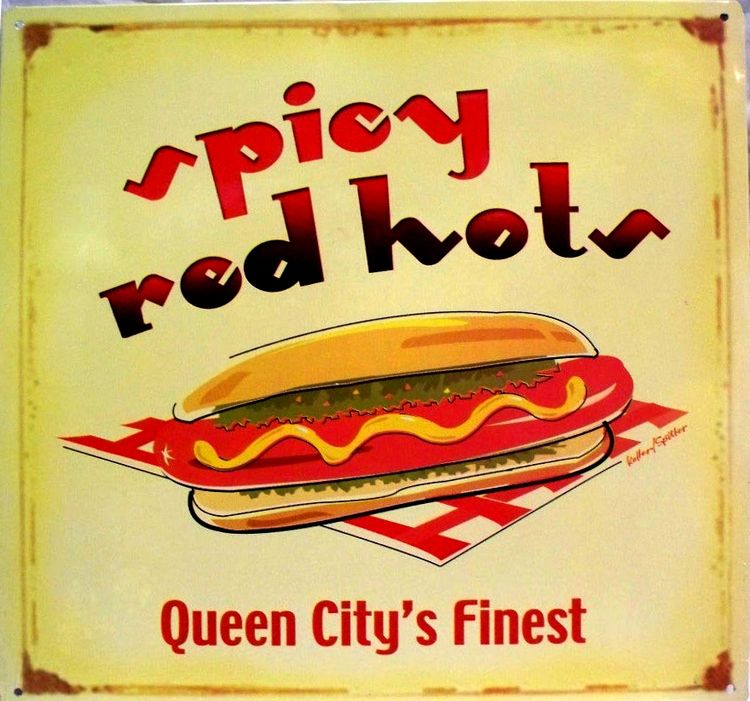 Signs 4 Fun SIGM06 Red Hot Metal Sign