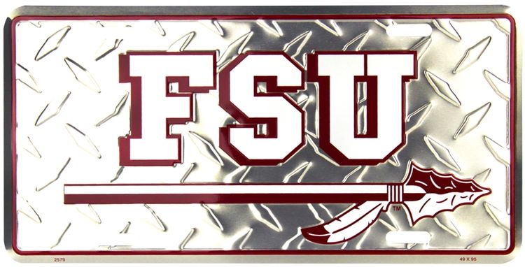 Signs 4 Fun Parody License Plate | Florida State Diamond | 12 x 6 Decorative License Plate | Decoration Plate for Vehicle/Wall | Man Cave Decorations | Made in The USA