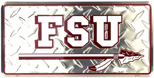 Signs 4 Fun Parody License Plate | Florida State Diamond | 12 x 6 Decorative License Plate | Decoration Plate for Vehicle/Wall | Man Cave Decorations | Made in The USA