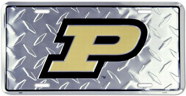 Signs 4 Fun Parody License Plate | Purdue Diamond | 12 x 6 Decorative License Plate | Decoration Plate for Vehicle/Wall | Man Cave Decorations | Made in The USA