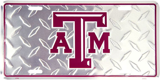 Signs 4 Fun Parody License Plate | Texas A&M Diamond | 12 x 6 Decorative License Plate | Decoration Plate for Vehicle/Wall | Man Cave Decorations | Made in The USA