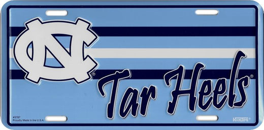 Signs 4 Fun Parody License Plate | North Carolina Tar Heels | 12 x 6 Decorative License Plate | Decoration Plate for Vehicle/Wall | Man Cave Decorations | Made in The USA